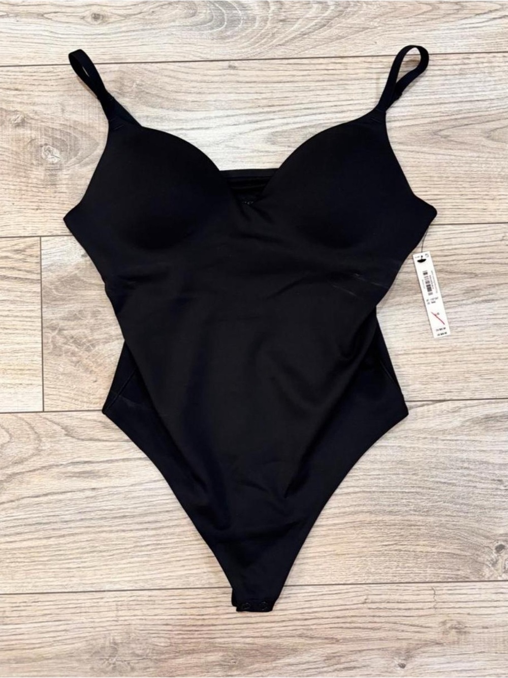 NWT Victoria’s Secret Black Bodysuit – L